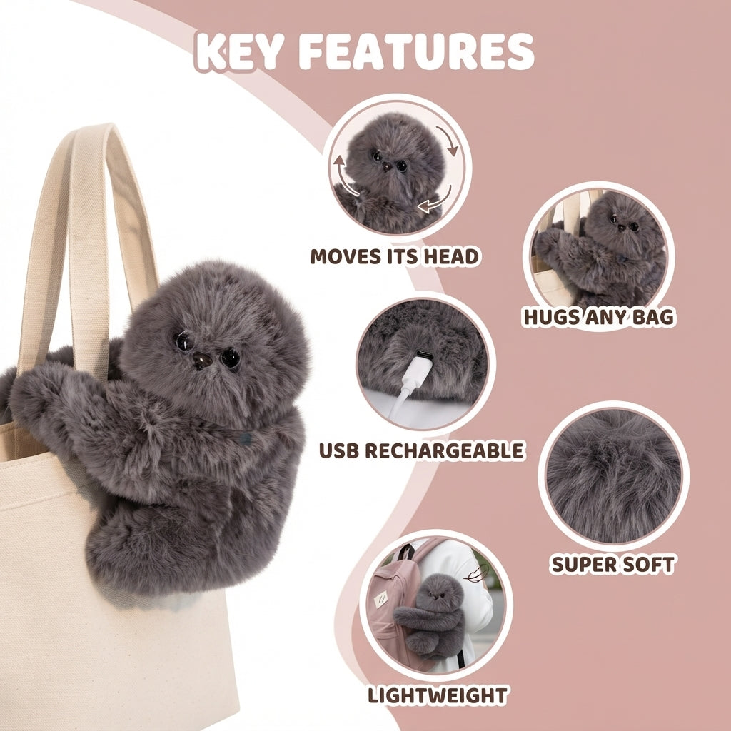 Lulabee – The Bag Buddy That Hugs & Turns Its Head
